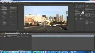 After Effects TUTORIALS   Miniature Effect   Tilt Shift Effect