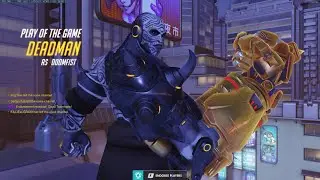 Overwatch Genji God Shadder2k Showing His Nasty Doomfist Gameplay Skills