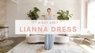 LIANNA BRIDESMAID DRESS | BIRDY GREY