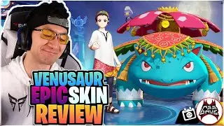VENUSAUR NEW EPIC SKIN FULL REVIEW | Pokemon UNITE