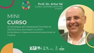Mini Curso com o Prof. Dr. Artur Sá no Geopark Araripe