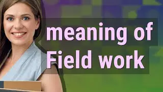 Field work | meaning of Field work