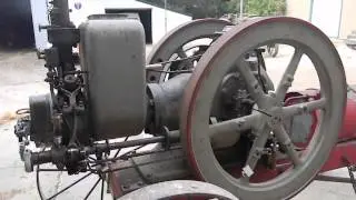 8hp Mogul Portable Engine Slow Running 1914
