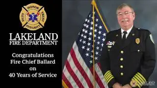 Fire Chief Gary Ballard Retires After 40-years of Service