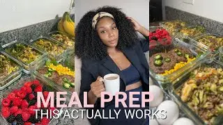 MEAL PREP For Fat Loss! This actually helped me lose body fat!