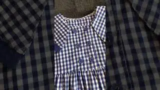 Girls' Checkered Dress DD003
