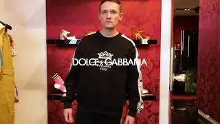 Новая коллекция Dolce&Gabbana // Мужской образ // Фирменный бутик в Лакшери Store // Тренды 2020