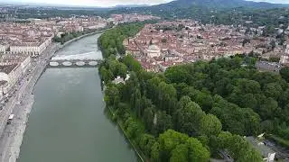 Turin, IT HD | Torino 🇮🇹 city tour by drone