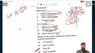 CSAT PYQs Solutions : Syllogism by Yogi Sir IPS, ex-IFS