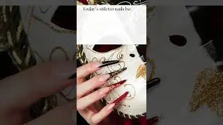 Modern Stiletto Nails: Tapered with Edgy Barbs for a Fierce Look