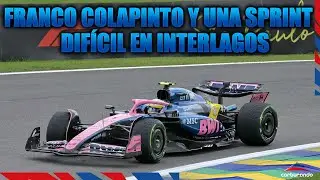 F&oacute;rmula 1 | Franco Colapinto sufri&oacute; un fuerte golpe en la Sprint del Gran Premio de Brasil