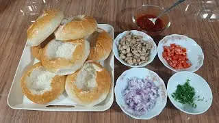 Bun pizza make very easy style  #pizzarecipe #bunstyle #buns