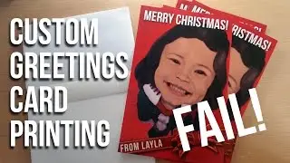 Custom Greetings Card Printing Fail!