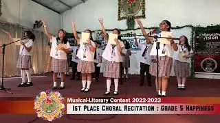 SFAMSC Choral Recitation: Grade 5 Happiness SY 2022-2023