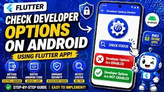How to Detect Developer Options On/Off in Android Using Flutter | IT WALA