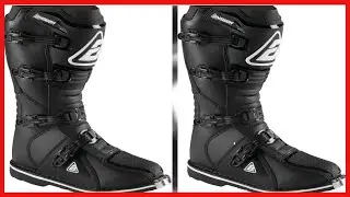 Answer Racing 445176 Powersports Motocross Protection Gear: AR1 Boots, Black, Size 9, 1 Pair