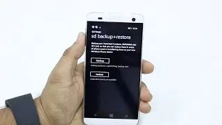SD Backup Restore in Windows Phone from XOLO