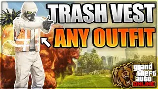 GTA 5 Online &mdash; как добавить жилет &laquo;Мусорщик&raquo; к любому наряду! Патч 1.70 (ошибки одежды GTA V) *ЛЕ...