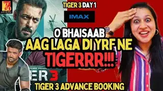 TIGER 3 DAY 1 ADVANCE BOOKING REPORT 🔥🔥|| Tiger 3 #tiger3 #salmankhan #katrinakaif #yrf
