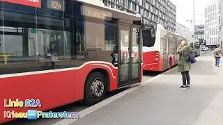 Wiener Linien Linie 82A 🚍 #169 Krieau➡️Praterstern