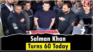 Salman Khan Celebrates 60th Birthday, Cuts Cake in Maharashtra Amid Fan Cheers
