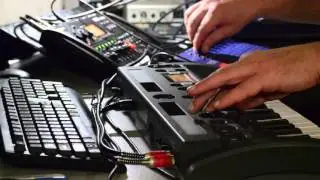 Korg Microsampler & DSI Evolver -Ambient sketch #4