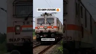 12611 Garibrath Express | Chennai - Hazrat Nizamuddin | Cauvery Erode WAP7 #shorts