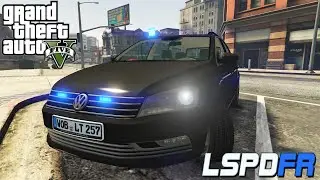 GTA 5 LSPD:FR #68 | Golfauto auf der Stra&szlig;e | Grand Theft Auto 5 (Polizei Mod) | SnowFighter