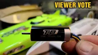 Which Boat? TP Power 2030 5310kv Small Brushless Motor Test