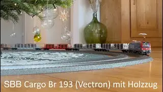 M&auml;rklin 39337 &ndash; SBB Cargo Br 193 (Vectron) mit Holzzug | Swiss H0 Model Railway