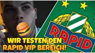 WIR TESTEN den Vip-Bereich im RAPID STADION💥🤩|BOSS VIENNA