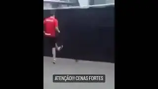 Torcedor do inter quebra tudo no Beira Rio