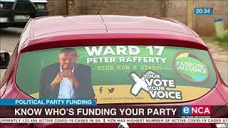 Know who's funding your party