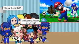 Me and the Meta Runner Season 2 cast react to: SMG4: Stupid Mario Golf
