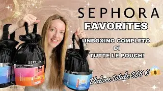 Unboxing SEPHORA FAVORITES Bags 2025 🎁: I Tesori MUST-HAVE per la Bellezza di Questa Stagione 💖