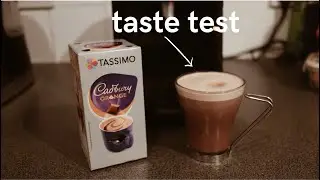 How to make a Cadbury Orange Hot Chocolate | Tassimo Pods