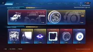 Rocket League item shop 12/22/25 (hope if the DeLorean come tomorrow in RL)
