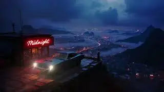 Calming Rain Ambience Over Rio – 11 Hours  Midnight Racer Favela View & 1970 Charger Tantrum
