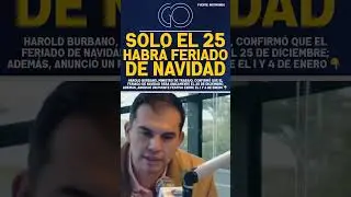 Feriado de Navidad solo el 25 de diciembre