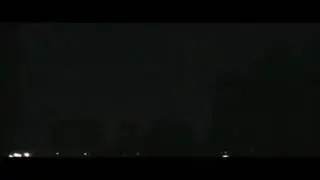 Wieczorna burza nad Łowiczem 14.07.2011 cz.3. Piorun uderza w pobliżu Kauflandu 13:28 min.filmu!