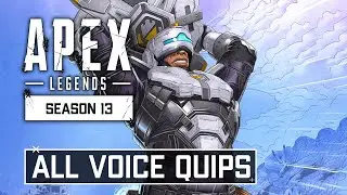 All Newcastle Voice Quips | Apex Legends