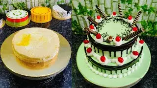Two step cake design | two tier cake decorating ideas | Two step cake | step cake #parthacakemaster