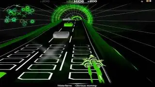 Beautiful Techno Song - Waterflame - Glorious Morning - Audiosurf