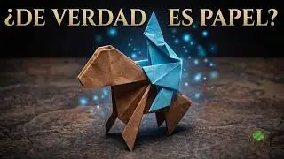 ⩥ COMO HACER ORIGAMI | MAGO A CABALLO🧙&zwj;♂️🐎