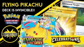 Flying Pikachu VMAX Deck Is IMMUNE TO ALL DAMAGE!! (Pokemon TCG)