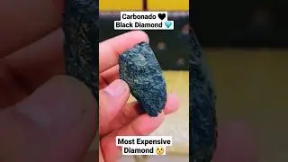 Carbonado 💯 Black Diamond 💎 | #shorts