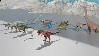Dinosaur Size Comparison | 3d Animation Comparison | Real Scale Comparison