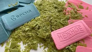 Хруст/ мыльные пластинки/ soap/ asmr/ crunch