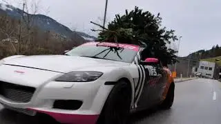 Christmas tree on a turbo Mazda - Christmas Spezial