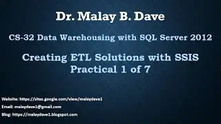 CS-32 Creating ETL Solution with SSIS Practical-01